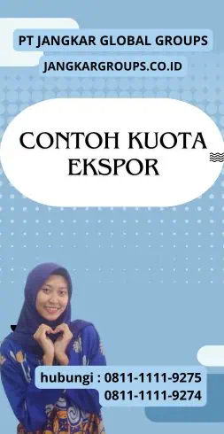 Contoh Kuota Ekspor