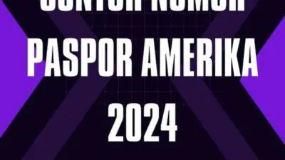 Contoh Nomor Paspor Amerika 2024