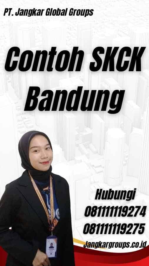 Contoh SKCK Bandung