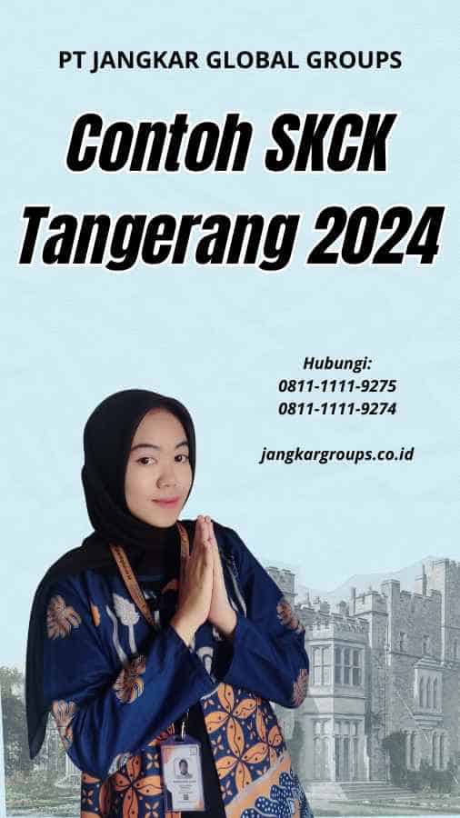 Contoh SKCK Tangerang 2024