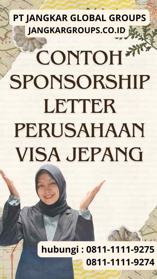 Contoh Sponsorship Letter Perusahaan Visa Jepang