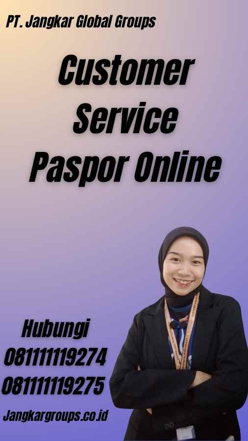 Customer Service Paspor Online