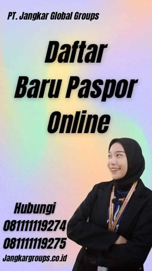 Daftar Baru Paspor Online