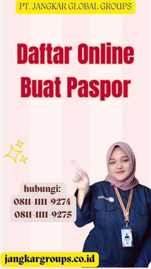 Daftar Online Buat Paspor