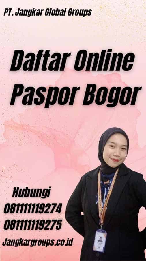 Daftar Online Paspor Bogor