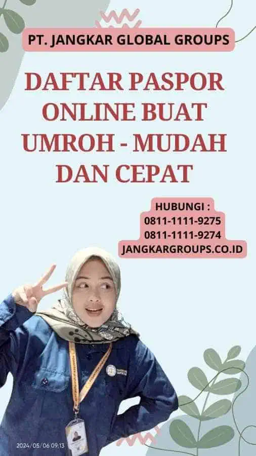 Daftar Paspor Online Buat Umroh - Mudah dan Cepat