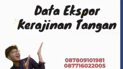 Data Ekspor Kerajinan Tangan