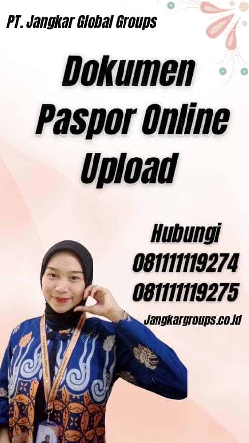 Dokumen Paspor Online Upload