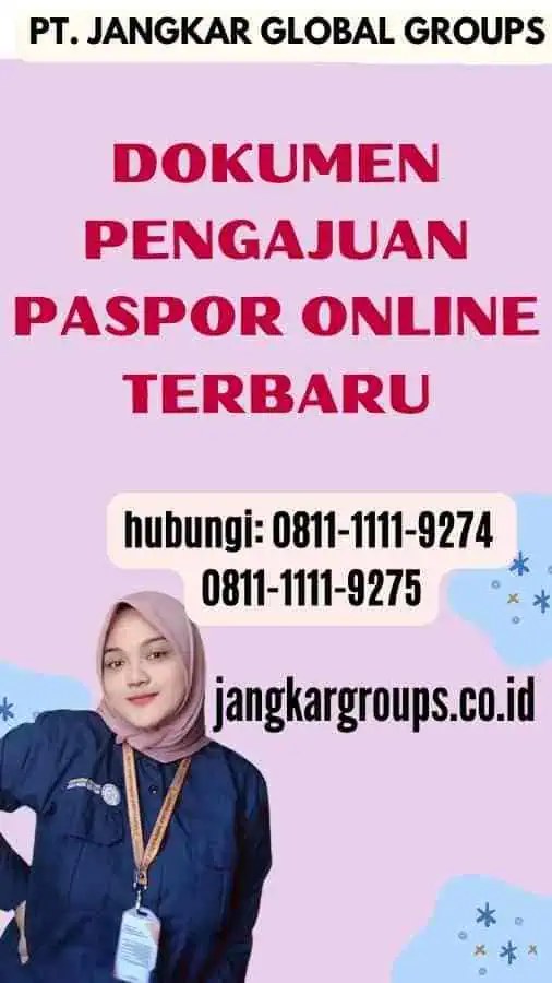 Dokumen Pengajuan Paspor Online Terbaru