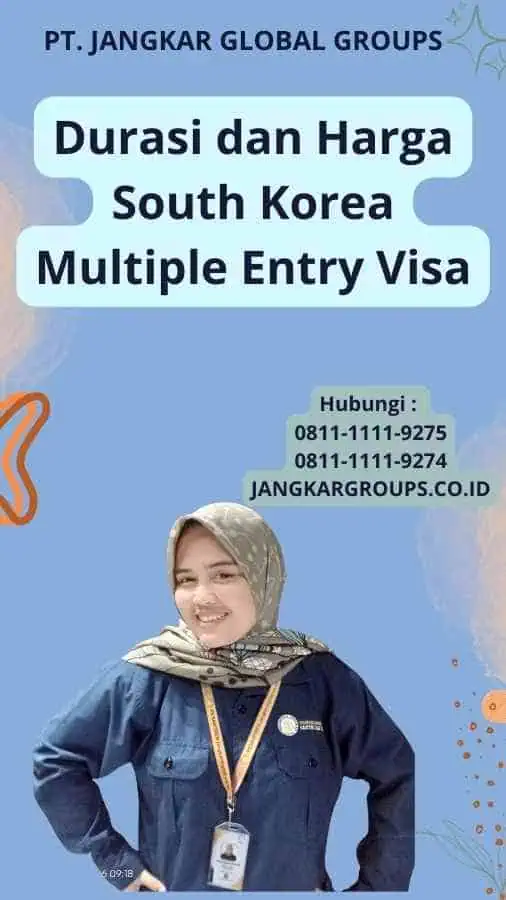 Durasi dan Harga South Korea Multiple Entry Visa