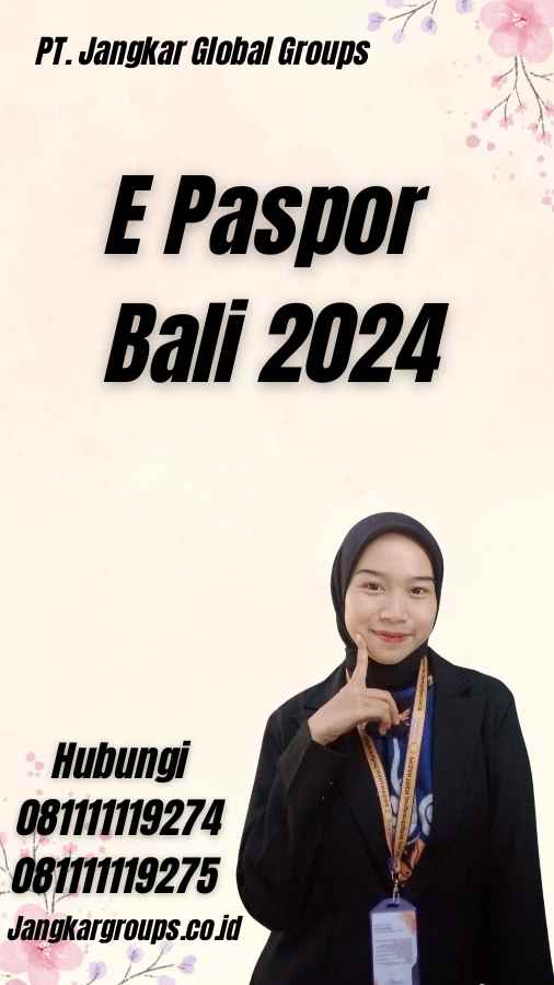 E Paspor Bali 2024