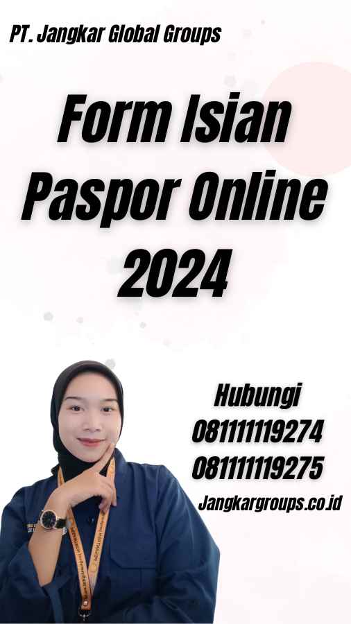 Form Isian Paspor Online 2024