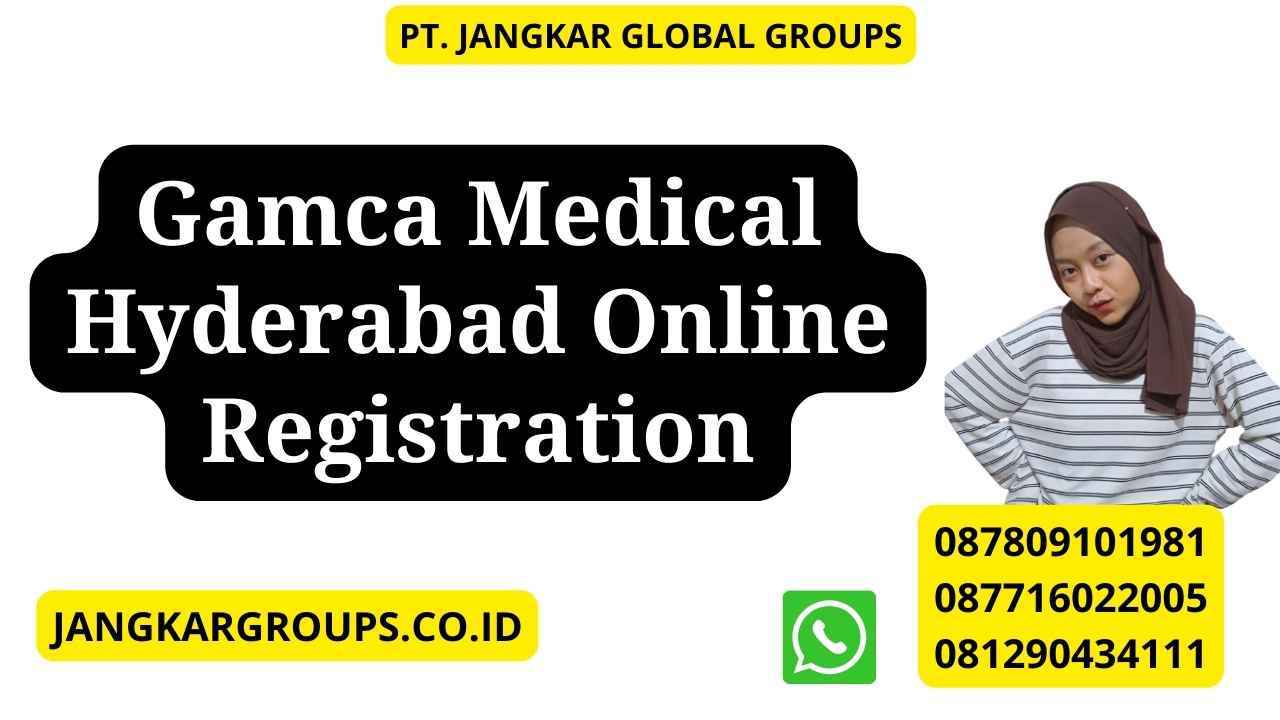 Gamca Medical Hyderabad Online Registration