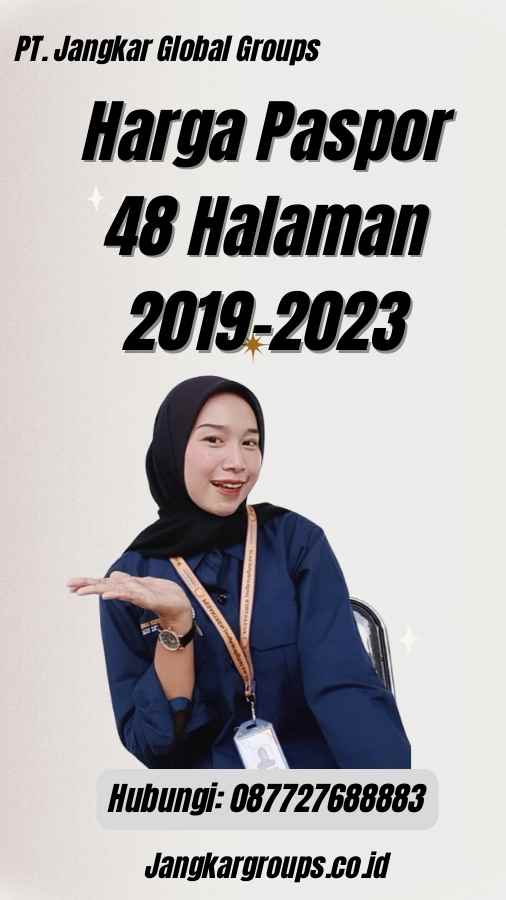 Harga Paspor 48 Halaman 2019-2023