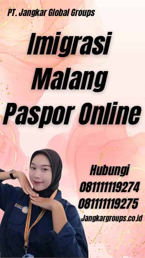 Imigrasi Malang Paspor Online
