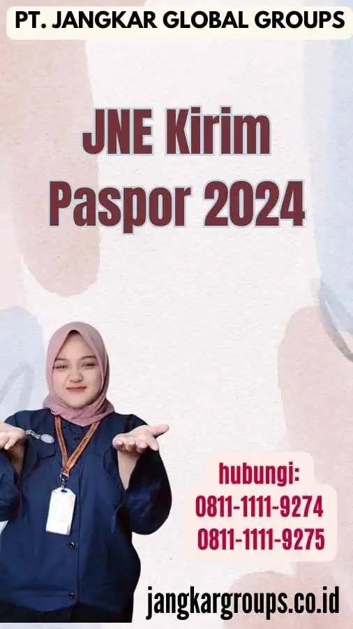 JNE Kirim Paspor 2024