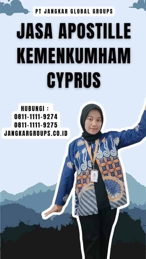 Jasa Apostille Kemenkumham Cyprus