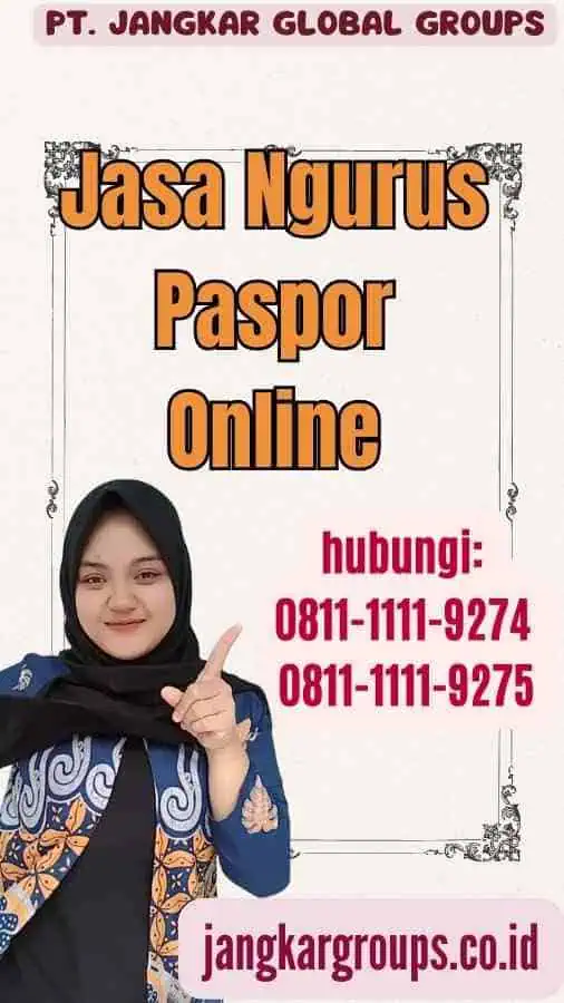 Jasa Ngurus Paspor Online