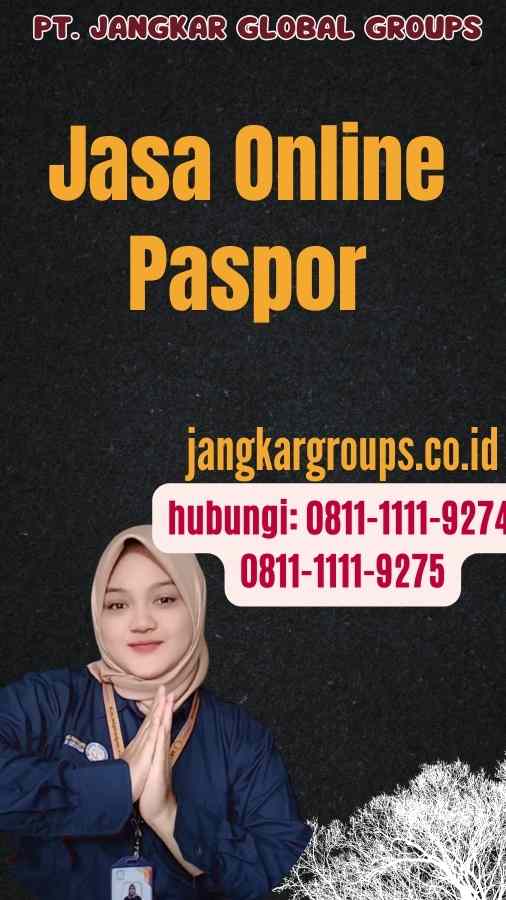 Jasa Online Paspor