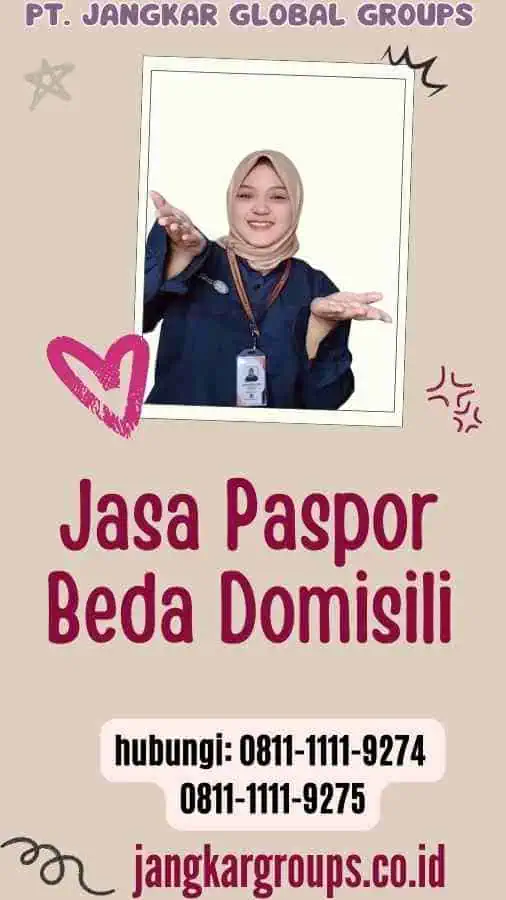 Jasa Paspor Beda Domisili