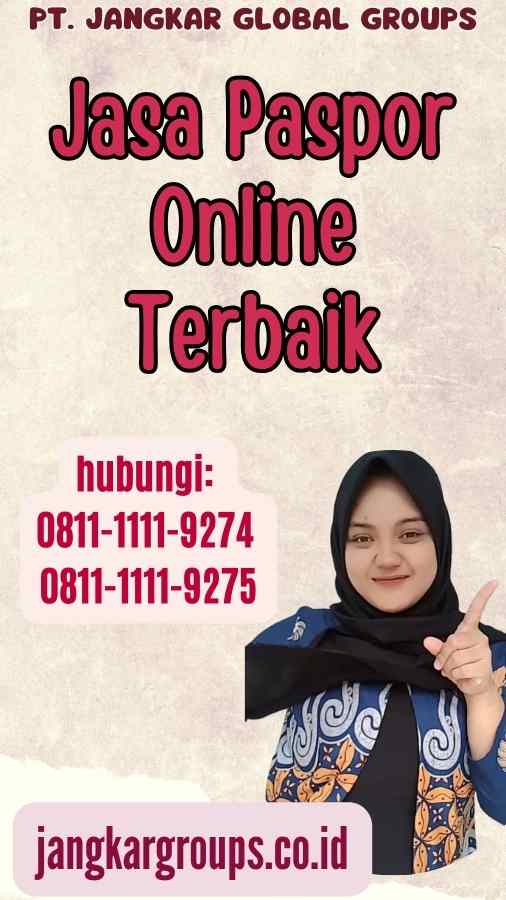 Jasa Paspor Online Terbaik