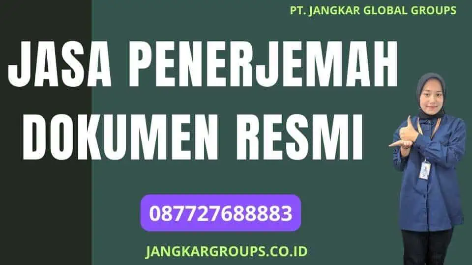 Jasa Penerjemah Dokumen Resmi