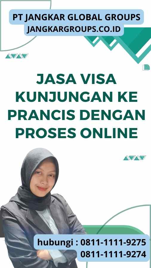 Jasa Visa Kunjungan Ke Prancis Dengan Proses Online