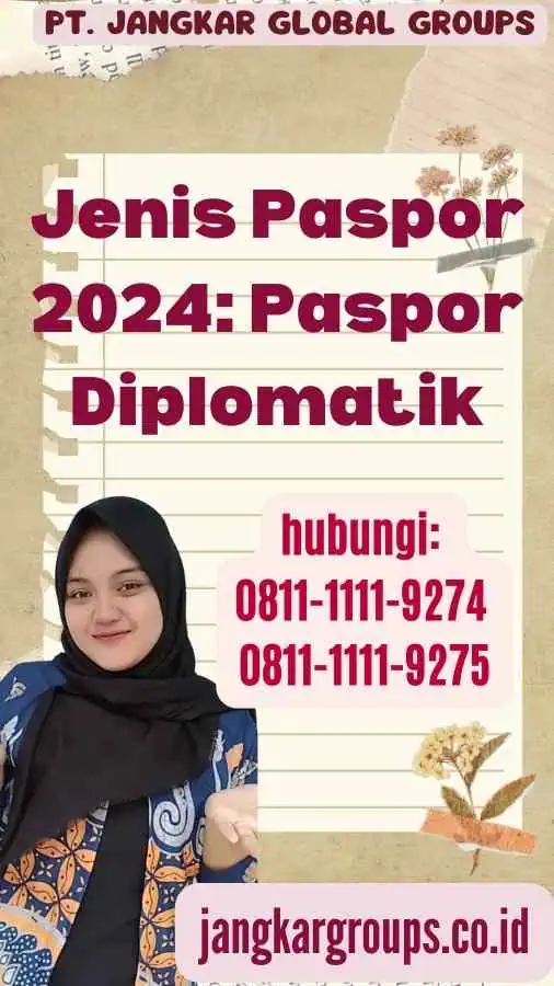 Jenis Paspor 2024 Paspor Diplomatik