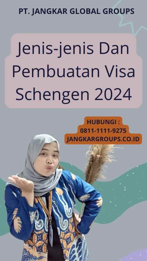 Jenis-jenis Dan Pembuatan Visa Schengen 2024