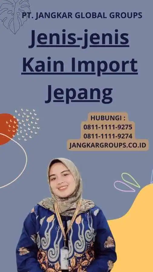 Jenis-jenis Kain Import Jepang