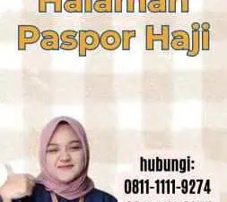 Jumlah Halaman Paspor Haji