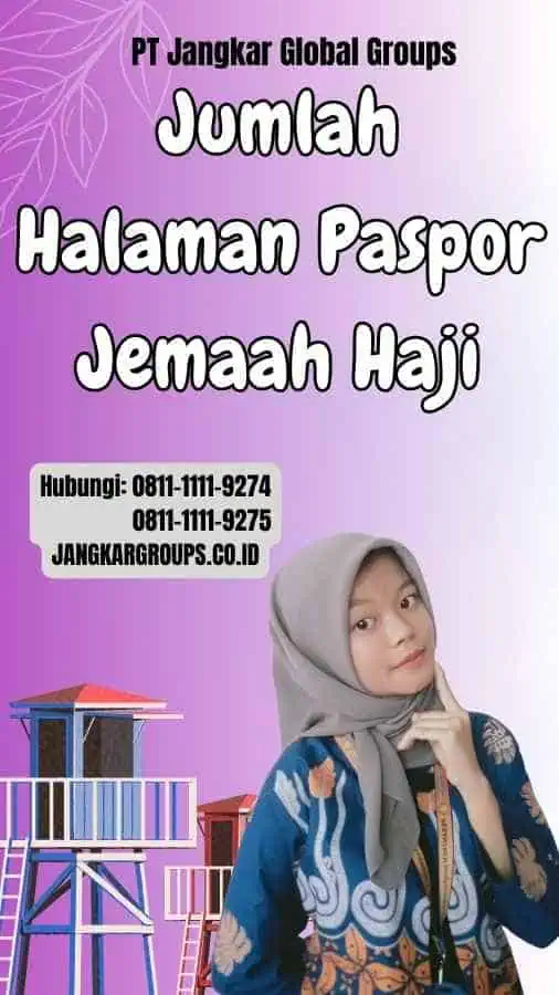 Jumlah Halaman Paspor Jemaah Haji