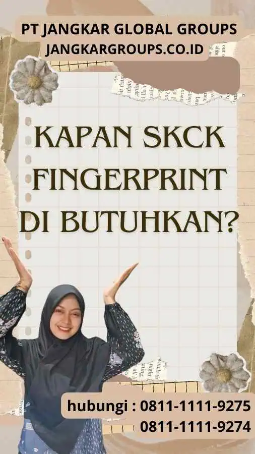 Kapan SKCK fingerprint Di butuhkan