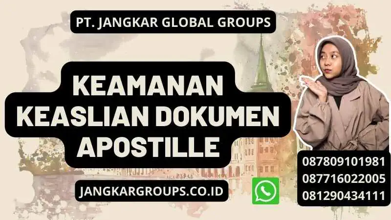 Keamanan Keaslian Dokumen Apostille