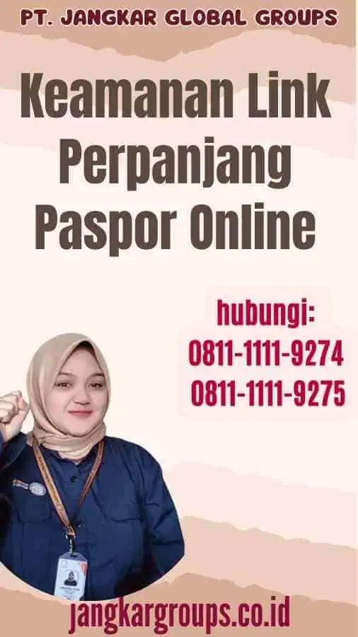 Keamanan Link Perpanjang Paspor Online