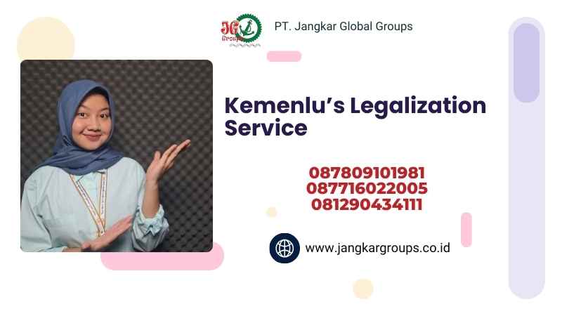 Kemenlu’s Legalization Service