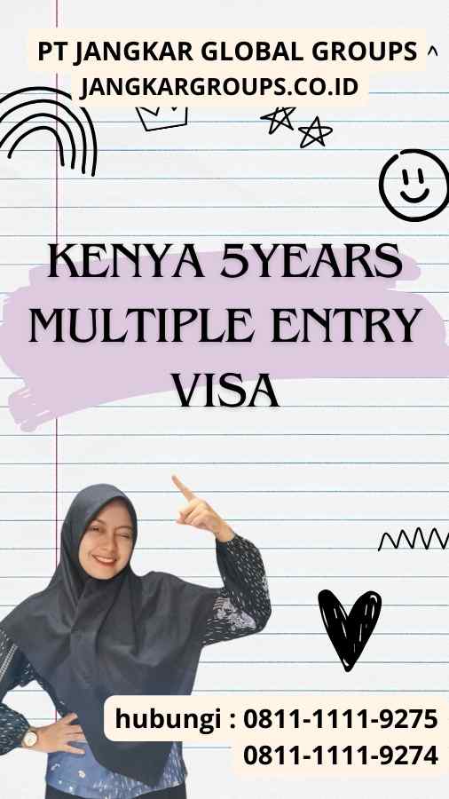 Kenya 5Years Multiple Entry Visa