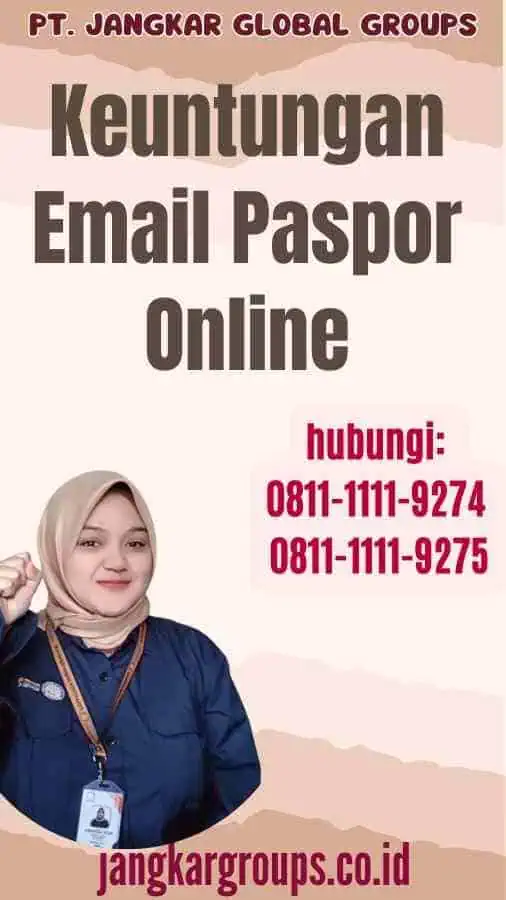 Keuntungan Email Paspor Online