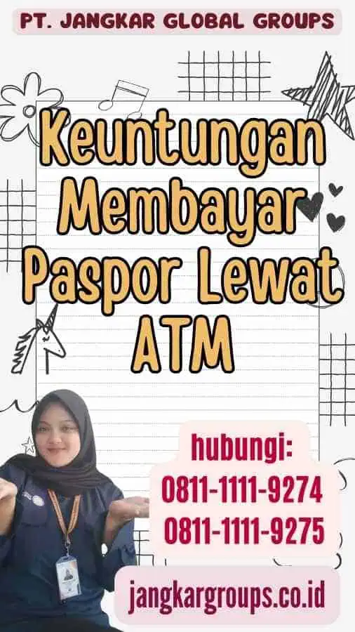 Keuntungan Membayar Paspor Lewat ATM