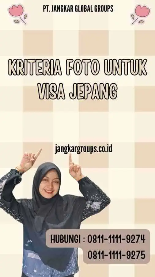 Kriteria Foto untuk Visa Jepang