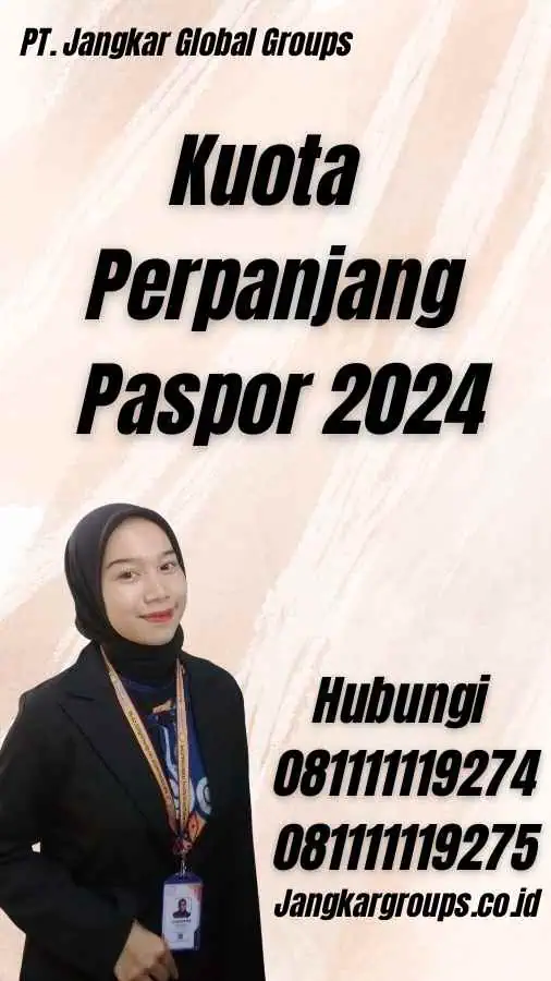 Kuota Perpanjang Paspor 2024