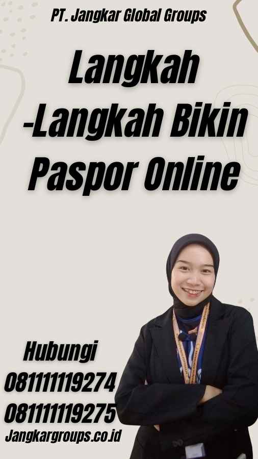 Langkah-Langkah Bikin Paspor Online