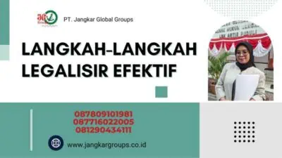 Langkah-langkah Legalisir Efektif