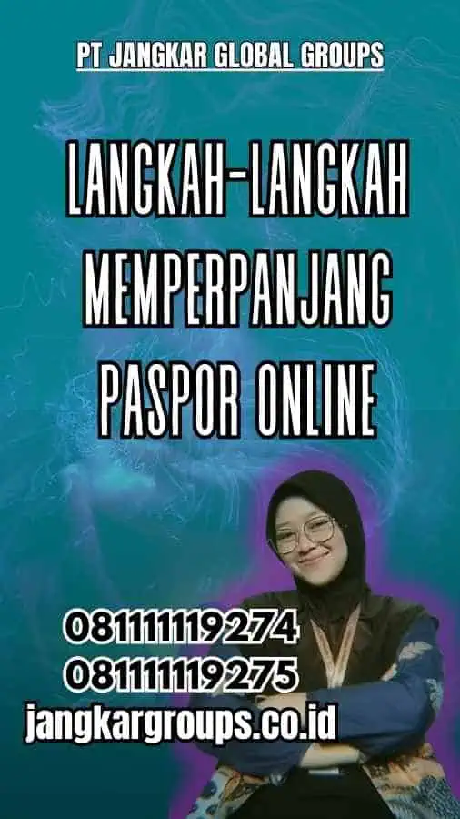 Langkah-langkah Memperpanjang Paspor Online