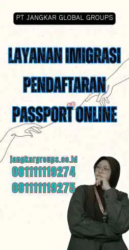 Layanan Imigrasi Pendaftaran Passport Online