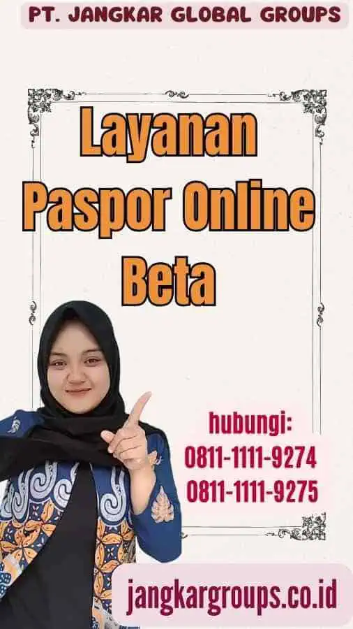 Layanan Paspor Online Beta