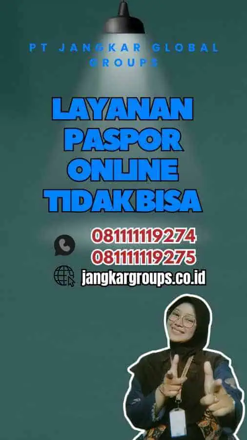 Layanan Paspor Online Tidak Bisa