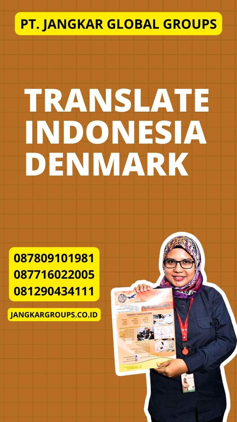 Translate Indonesia Denmark