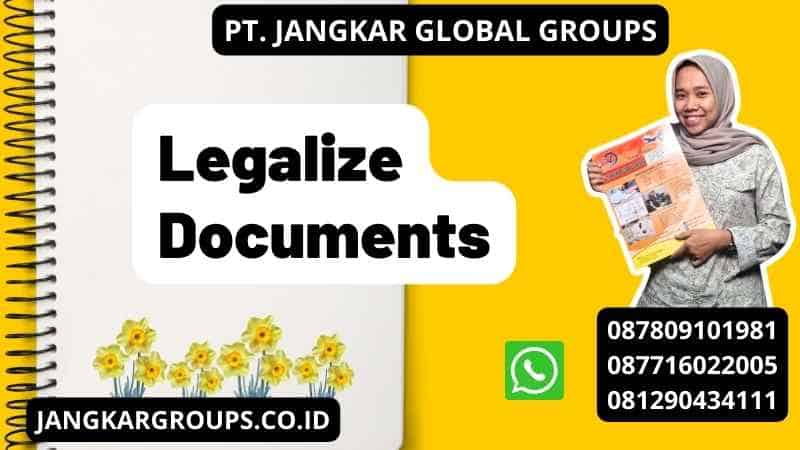 Legalize Documents