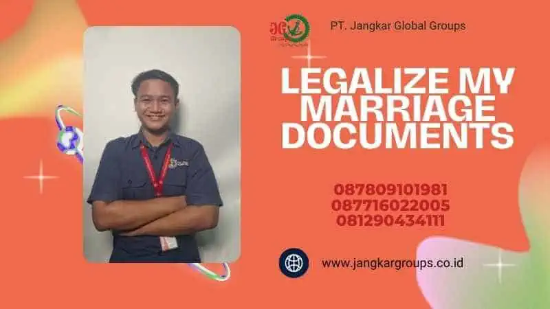 Legalize My Marriage Documents